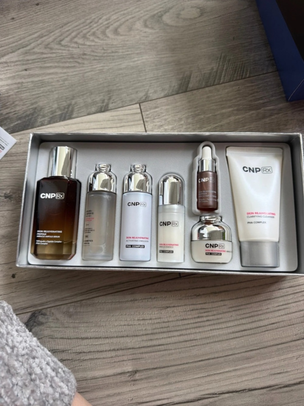 CNP Rx Skin Rejuvenating Skincare Set - White & Brown